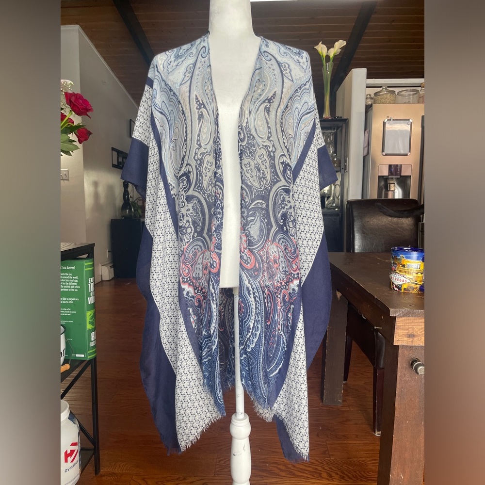 Paisley print soft cotton tunic